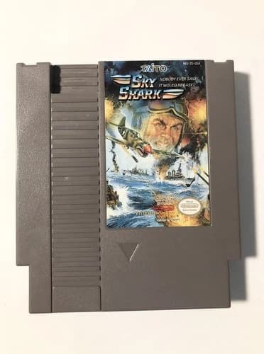 Nintendo NES Sky Shark 1985 Game Cartridge Only.