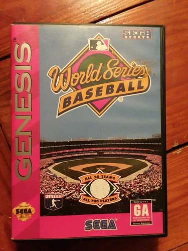 World Series Baseball (Sega Genesis) 1994 Instructions Included