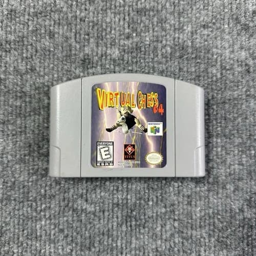 Virtual Chess N64 Authentic tested