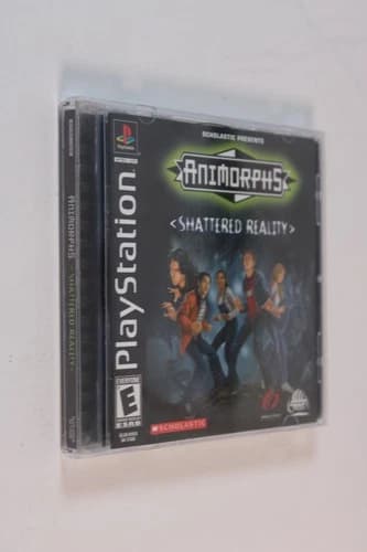 Animorphs: Shattered Reality (Sony PlayStation 1, 2000, PS1) Complete, Tested