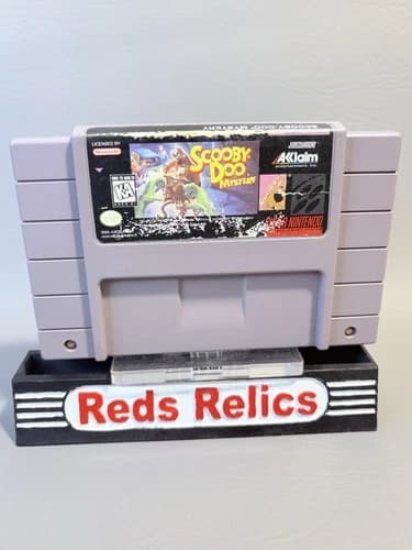 Scooby-Doo Mystery (Super Nintendo SNES) Authentic Cart Only - Deep Cleaned