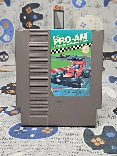 R.C. Pro-Am (Nintendo Entertainment System, 1988) CLEANED & TESTED