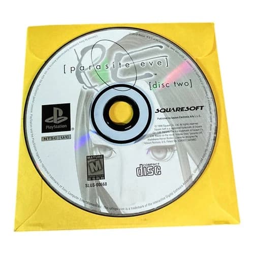 Sony PlayStation 1 PS1 Disc Only TESTED Parasite Eve DISC 2 TWO ONLY