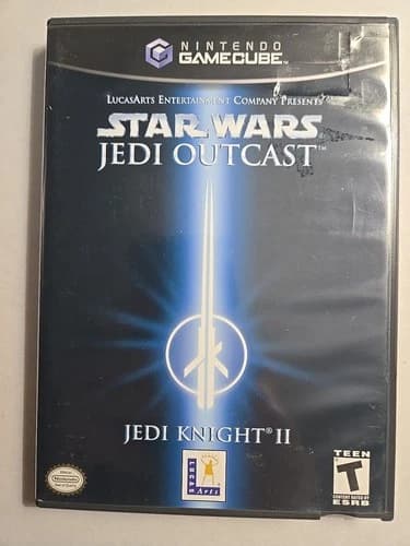 Star Wars: Jedi Outcast Jedi Knights 2 (Nintendo GameCube) CIB Complete Tested