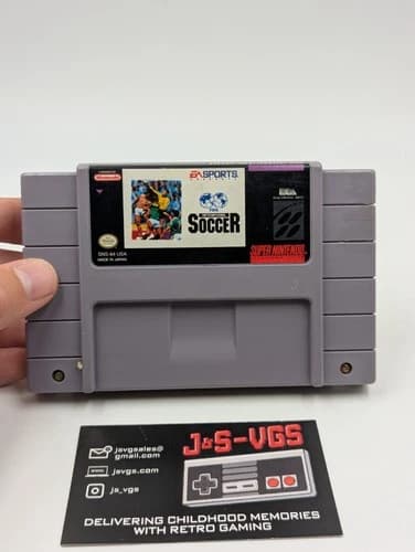 FIFA International Soccer SNES Cartridge Only – Tested – Authentic Game