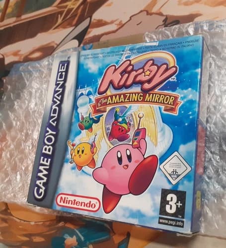 Kirby and the Amazing Mirror Nintendo Game Boy Advance Complete Italian GBA