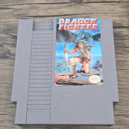 Dragon Fighter (NES) Nintendo Entertainment System Game Authentic!