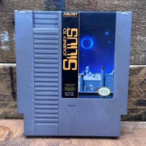 Journey to Silius - Nintendo NES Game Cartridge Authentic Tested