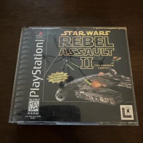 Star Wars: Rebel Assault II -- The Hidden Empire (Sony PlayStation 1, 1996)