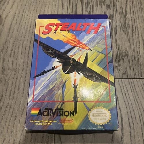 Stealth ATF (Nintendo Entertainment System, 1989) CIB Complete NICE SHAPE TESTED