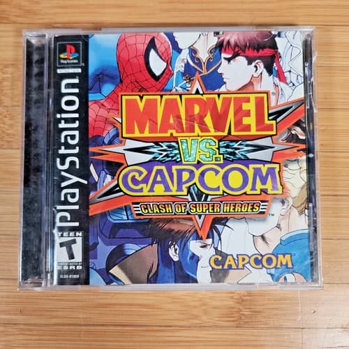 Marvel vs. Capcom: Clash of Super Heroes (Sony PlayStation 1 - PS1, 2000)