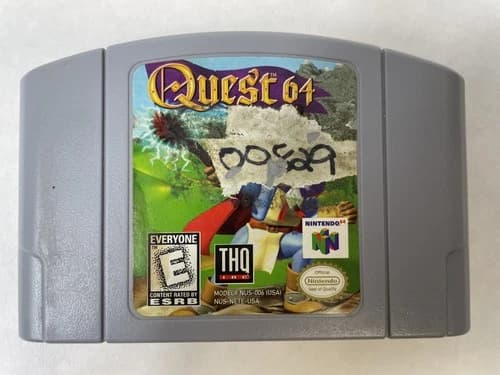 Quest 64 Nintendo N64 Game