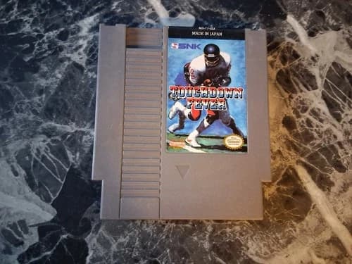 Touchdown Fever Nintendo NES Authentic Tested Contacts Cleaned