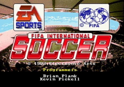 Fifa International Soccer - Sega Genesis Game Only