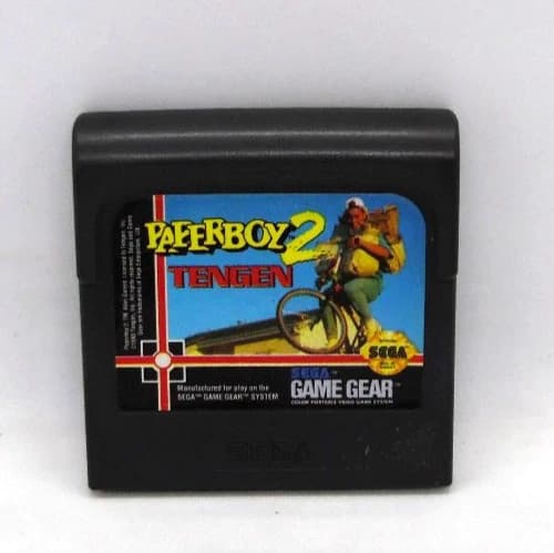 Paperboy 2 (Sega Game Gear) Authentic Cartridge only Tested and Working