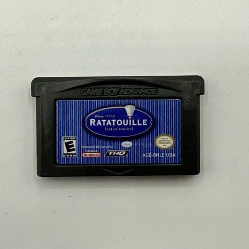 Nintendo Game Boy Advance Disney Pixar Ratatouille Tested & Working THQ