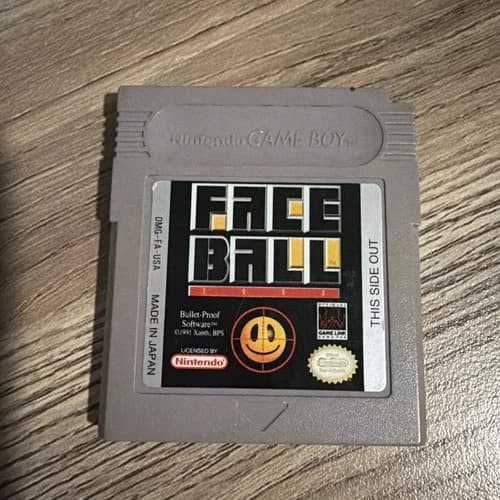 Faceball 2000 - Nintendo GameBoy - Authentic