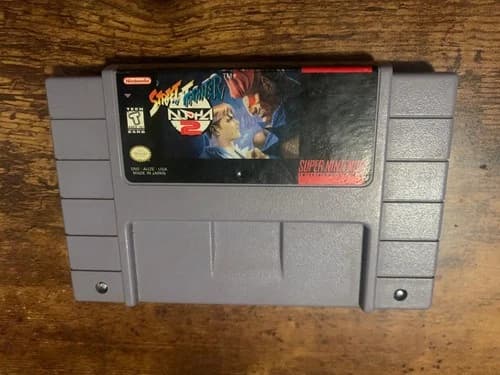 Street Fighter Alpha 2 (Super Nintendo Entertainment System, 1996)**TESTED**