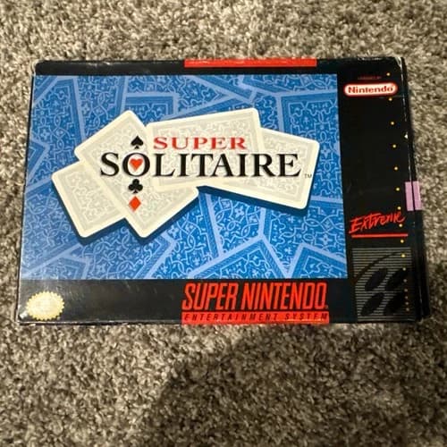 Super Solitaire (Super Nintendo Entertainment System, 1993)