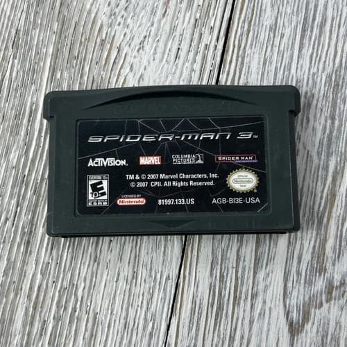 Spider-Man 3 Nintendo Gameboy Advance ** Cart Only **