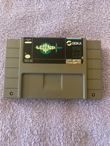 Very Rare SNES Legend Game Super Nintendo **Cartridge Only** Tested Works