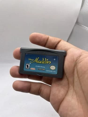 Disney's Aladdin (Nintendo Game Boy Advance) GBA Authentic Cartridge Only