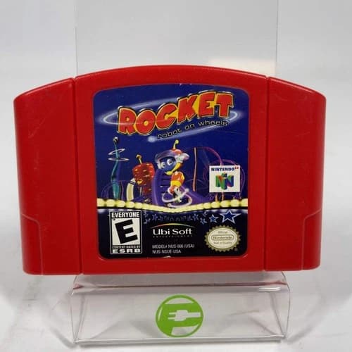Rocket Robot on Wheels (Nintendo 64 N64, 1999) Cartridge Only