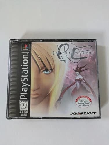 Parasite Eve (PlayStation 1, 1998) PS1 Black Label CIB Tested Very Good