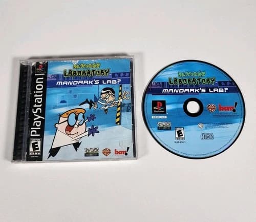 Dexter's Laboratory: Mandark's Lab? (PlayStation 1) - CIB Tested - WORKING