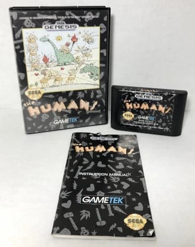 Sega Genesis "The Humans" Game