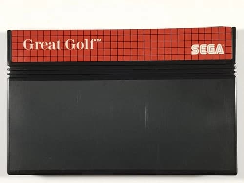 ¤ Great Golf ¤ (Game Cart) Good! Sega Master System Authentic SMS