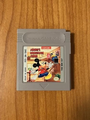 Mickey's Dangerous Chase (Nintendo Game Boy, 1991) Authentic TESTED