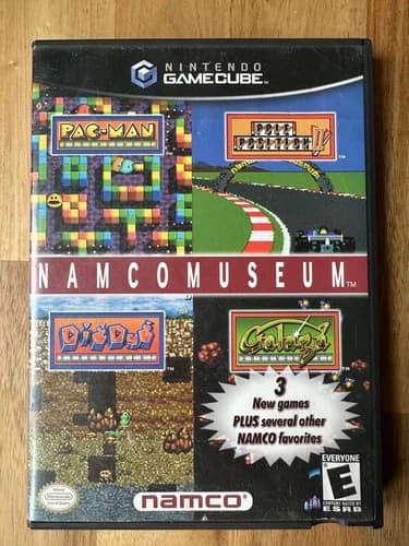 Namco Museum (Nintendo GameCube, 2002) Complete W/ Manual CIB