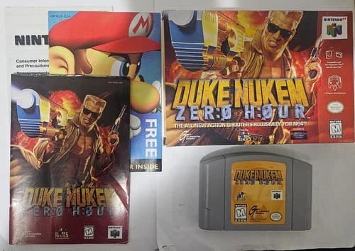Nintendo 64 Duke Nukem Zero Hour CIB