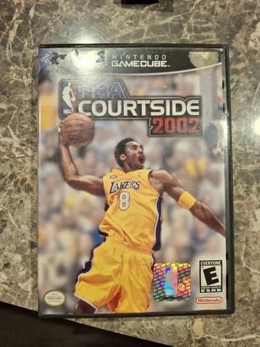 Nintendo GameCube Kobe Bryant NBA Courtside 2002 Video Game CIB Tested Working