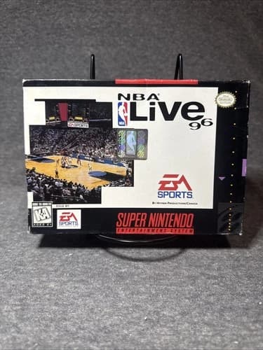 NBA Live 96 SNES Super Nintendo Entertainment System 13