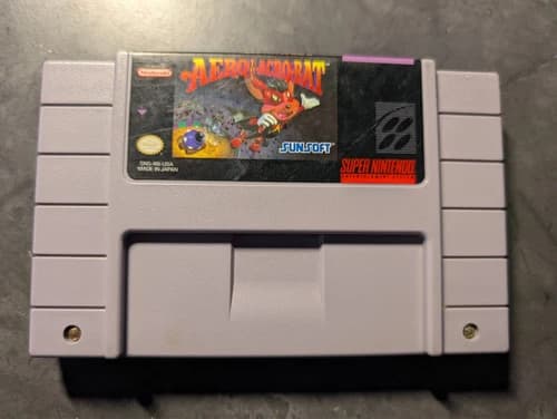 Aero the Acro-Bat (Super Nintendo Entertainment System, 1993) SNES