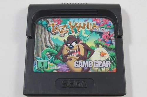 Taz Mania Sega Game Gear Cartridge