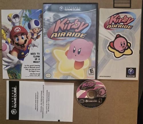 Kirby Air Ride (Nintendo GameCube, 2003) Cib Complete - Tested