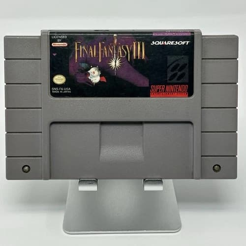Final Fantasy III 3 (Super Nintendo SNES 1994) Cartridge Only - Tested & Working