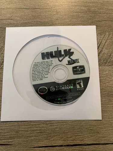 Hulk; Loose Disc (Nintendo GameCube, 2003)