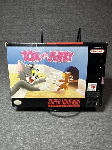 Tom and Jerry Super Nintendo Entertainment System SNES CIB 23