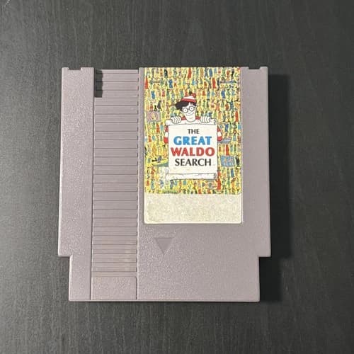 The Great Waldo Search (Nintendo NES, 1992) Authentic - TESTED & Working !