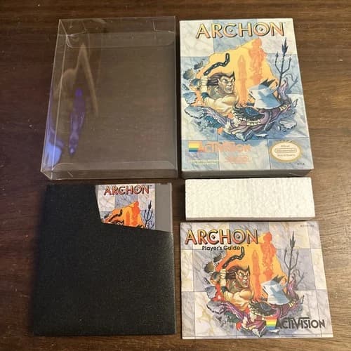 Archon (Nintendo NES) Complete CIB - Tested - Authentic