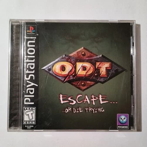 O.D.T. Odt O D T Escape Or Die Trying (Sony PlayStation 1, 1998)