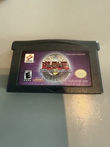 Yu-Gi-Oh The Eternal Duelist Soul Nintendo Game Boy Advance Authentic & Tested