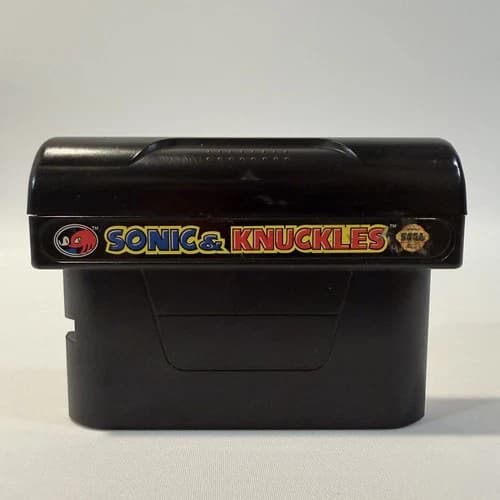 Sonic and Knuckles Sega Genesis Sega Platformer Action Cartridge Game Retro
