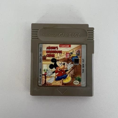 Mickey's Dangerous Chase (Nintendo Game Boy, 1991) tested