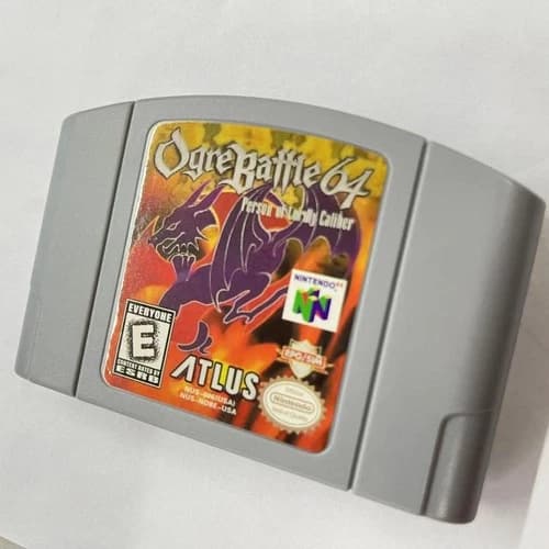 Ogre Battle 64: Person of Lordly Caliber - Nintendo 64 (N64) Fast shipping