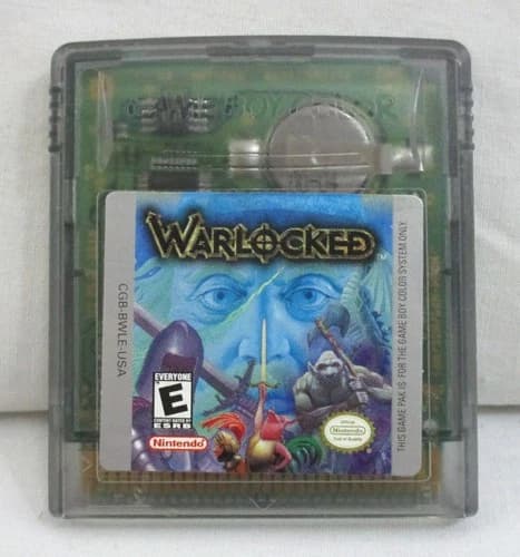 Warlocked Nintendo Video Game Boy Color GBC 2000 CART ONLY